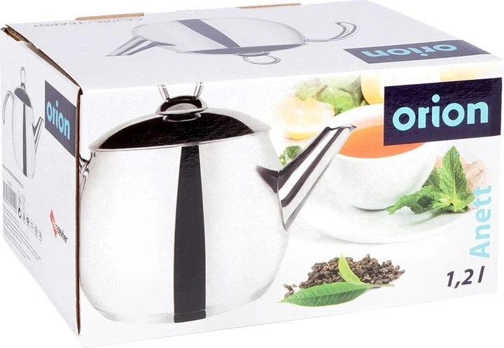 Czajnik Orion Anett stalowy srebrny 1.2 l (8680465111590) - obraz 9