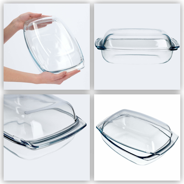 Форма для випічки Kadax Backe прямокутна з кришкою 4.1 л (5903699426500) - зображення 3