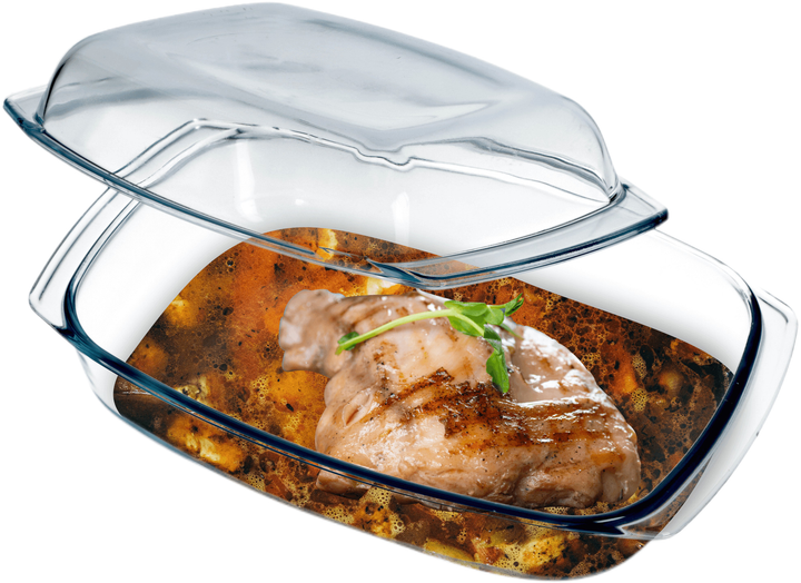 Форма для випічки Kadax Backe прямокутна з кришкою 4.1 л (5903699426500) - зображення 4