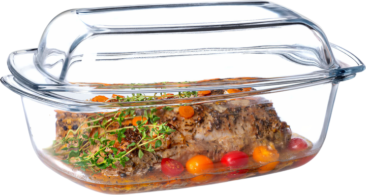 Форма для випічки Kadax Backe прямокутна з кришкою 5.1 л (5903699404140) - зображення 3