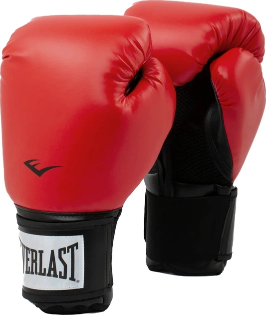 Перчатки боксерские Everlast PROSTYLE 2 BOXING GLOVES красные (14 унций) P00003085 - Фото 1 Перчатки боксерские Everlast PROSTYLE 2 BOXING GLOVES красные (14 унций) P00003085 - изображение 1