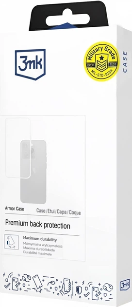 Etui plecki 3MK Armor Case na Motorola Edge 40 Transparent (5903108555371) - obraz 4
