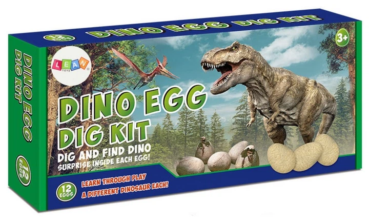 Gra planszowa Lean Toys Dino Egg Dig Kit (5905991029106) - obraz 1