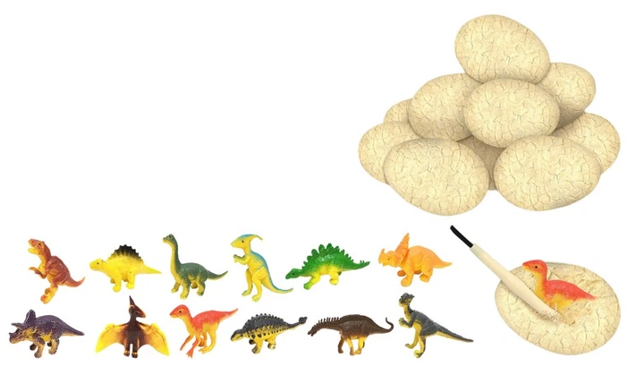 Gra planszowa Lean Toys Dino Egg Dig Kit (5905991029106) - obraz 3