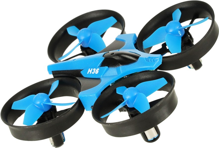 Dron JJRC H36 Niebieski (5903039717541) - obraz 2