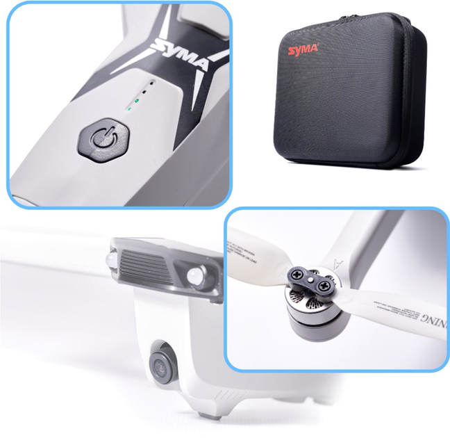 Dron Syma Z6 Pro Biały (5903039735828) - obraz 3