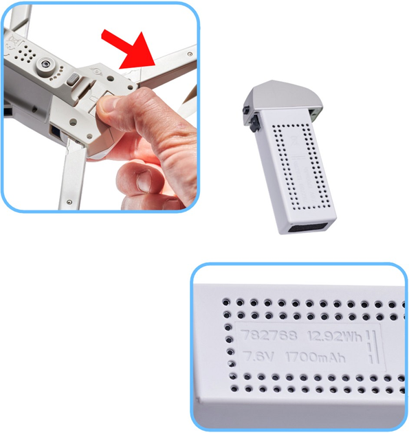 Dron Syma Z6 Pro Biały (5903039735828) - obraz 5