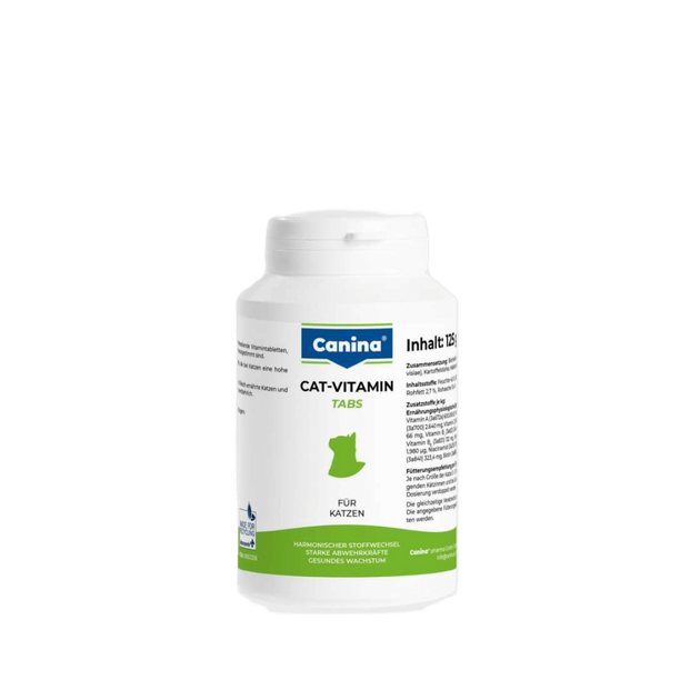 Мультивітаміни Canina Cat-Vitamin Tabs для котів, на основі молочних дріжджів(SU_604693A1EAC9) - Фото 2 Мультивітаміни Canina Cat-Vitamin Tabs для котів, на основі молочних дріжджів(SU_604693A1EAC9) - зображення 2