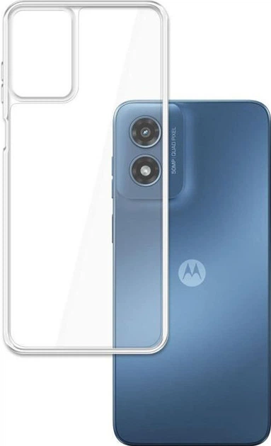 Etui plecki 3MK Armor Case na Motorola Moto G Play 2024 Transparent (5903108563970) - obraz 2
