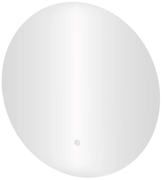 Настінне дзеркало ModernHome від Multistore кругле для ванної кімнати LED 60 см із сенсорним вимикачем 3 кольори (VKM-ECO-3-60) - зображення 1