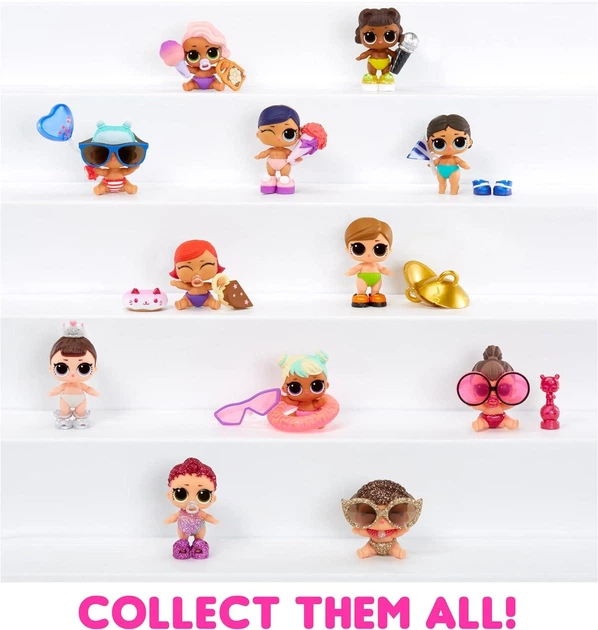 Лялька LOL Surprise Bubble Surprise Foam Lil Sisters Doll ЛОЛ сестричка Бабл Бульбашка сестричка 588894 - Ігровий набір L.O.L. - зображення 2
