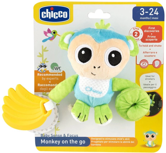 Іграшка-брязкальце Chicco Мавпа (11568.00) - зображення 3