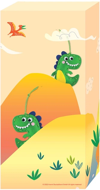 Zestaw kreatywny Avenir Pudełko prezentowe Dinozaur 13 elementów (CH221773) - obraz 6