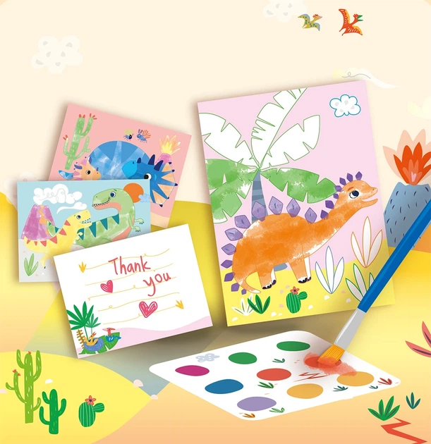 Zestaw kreatywny Avenir Pudełko prezentowe Dinozaur 13 elementów (CH221773) - obraz 12