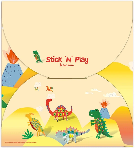 Zestaw kreatywny Avenir Pudełko prezentowe Dinozaur 13 elementów (CH221773) - obraz 13