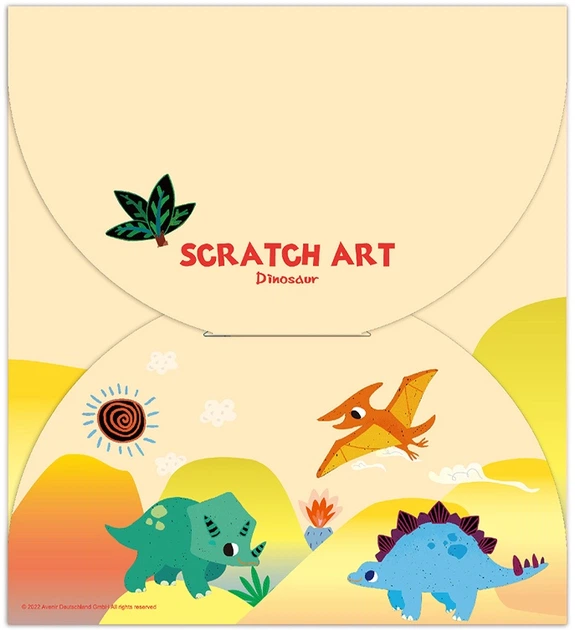 Zestaw kreatywny Avenir Pudełko prezentowe Dinozaur 13 elementów (CH221773) - obraz 16