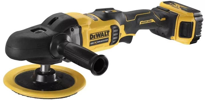 Акумуляторна кутова шліфмашина DeWalt DCM849P2 - зображення 1