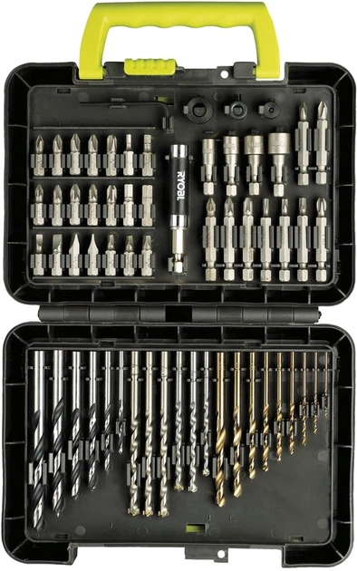 Zestaw bitów i wierteł Ryobi RAK60DDF 60 szt. (5132002248) - obraz 1