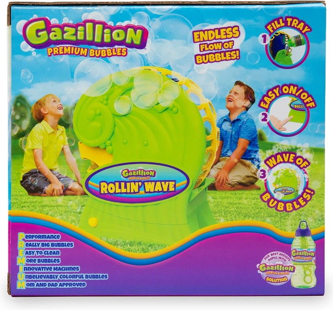 Generator baniek mydlanych Gazillion Fala automatyczny 118 ml (GZ36645) (021664366455) - obraz 11