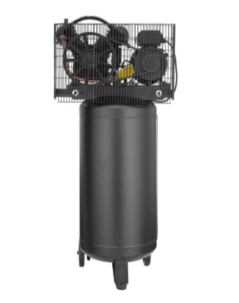 Компресор Intertool PT-0017, 3 кВт, 500 л/хв, 10 атм, 100 л, вертикальний ресивер - Фото 3 Компресор Intertool PT-0017, 3 кВт, 500 л/хв, 10 атм, 100 л, вертикальний ресивер - зображення 3