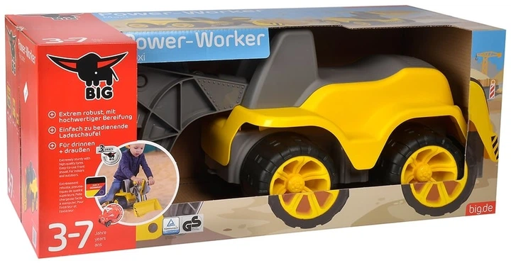 Jeździk dla malucha Big Maxi Ładowarka (55813) (4004943558136) - obraz 1