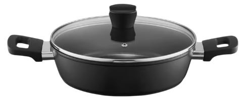 Сковорода Ambition Alto глибока з кришкою 32 см (5907078409412) (955555912650049) - Уцінка - зображення 1