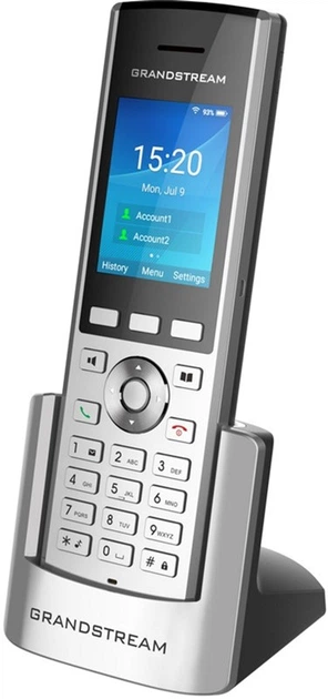 Telefon IP Grandstream WP820 Wi-Fi Silver (6947273702672) (22MTBY1MA1738914) - Outlet - obraz 1
