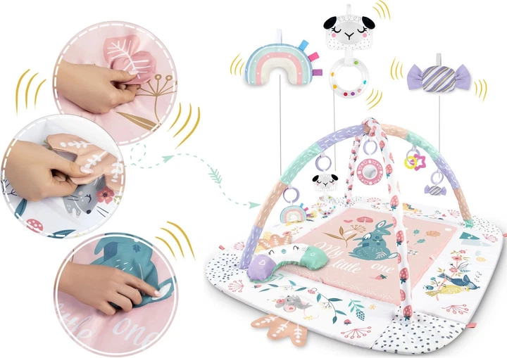 Інтерактивний навчальний килимок Nukido Пташка 110 x 100 см 730000 (5903890608972) (955555912102561) - Уцінка - зображення 7