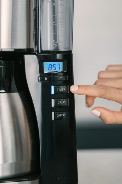 Кавоварка крапельна Melitta Look V Therm Timer Black (LOOK V THERM TIMER BLACK 1025-1) (955555912679535) - Уцінка - зображення 7