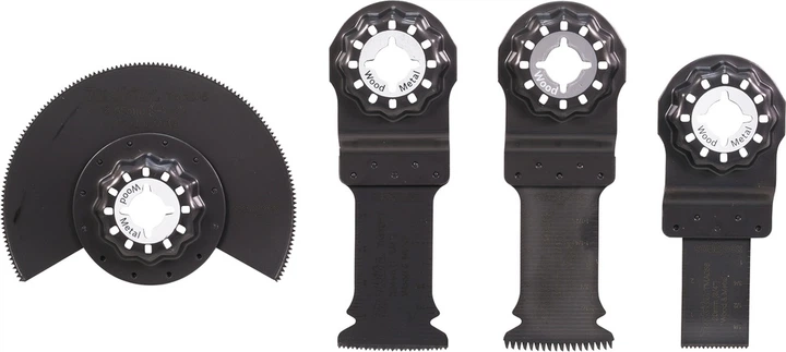 Набір полотен Makita для багатофункціональних інструментів 4 шт. (B-67480) - зображення 1