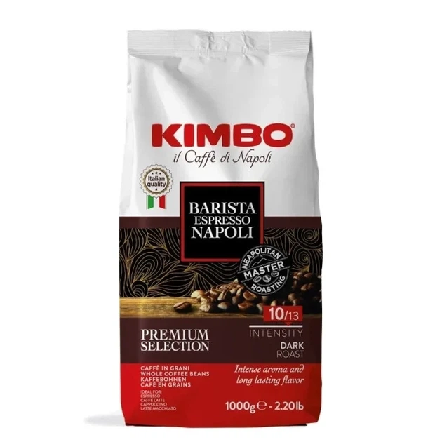 Кофе в зернах Kimbo Espresso Napoli 1 кг Кимбо - Фото 1 Кофе в зернах Kimbo Espresso Napoli 1 кг Кимбо - изображение 1