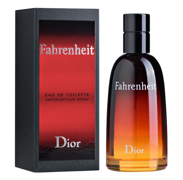 【ほぼ未使用】Christian Dior Fahrenheit 50ml Туалетна вода для чоловіків Christian Dior Fahrenheit 50 мл