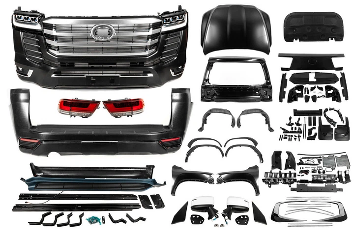 Комплект рестайлинга High-Line (полный комплект) в LC300 для Toyota Land Cruiser 200 - изображение 5