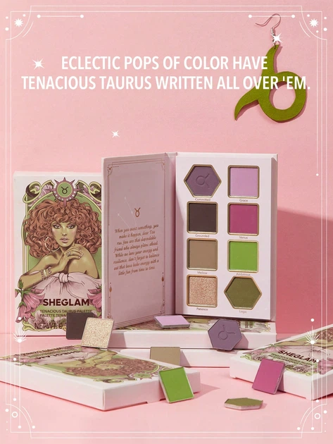 Палетка теней SHEGLAM Tenacious Taurus Palette - изображение 8