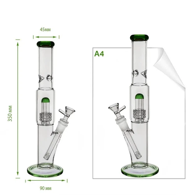 Стеклянный Бонг Для Курения С Перколятором “Bong Tube” - Фото 2 Стеклянный Бонг Для Курения С Перколятором “Bong Tube” - изображение 2