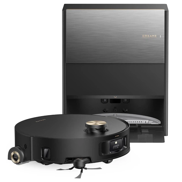 Робот-пилосос Dreame Aqua 10 Roller Black (RLH31CE-bl) - зображення 4