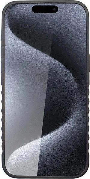 Панель Audi Genuine Leather MagSafe для Apple iPhone 15 Pro Max Black-Red (AU-TPUPCMIP15PM-R8/D3-RD) - зображення 4