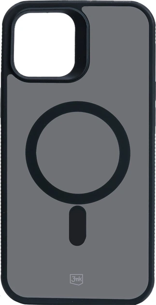 Etui plecki 3MK Smoke Mag do Apple iPhone 14 Plus Black (5903108563642) - obraz 1
