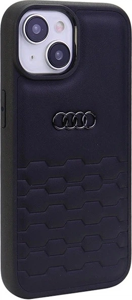 Etui Audi GT Synthetic Leather do Apple iPhone 15 Plus/14 Plus Black (AU-TPUPCIP15M-GT/D2-BK) - obraz 3