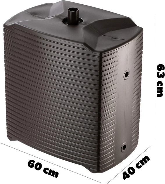 Zbiornik na deszczówkę Kadax Signa 125L Mokka - obraz 3