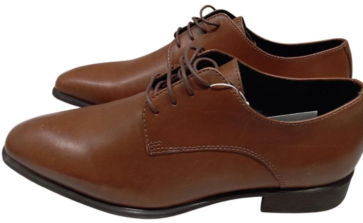 Buty derby męskie Geox U0299B/00043/C6001 40 (8054730355239) (955555900363811) - Outlet - obraz 4