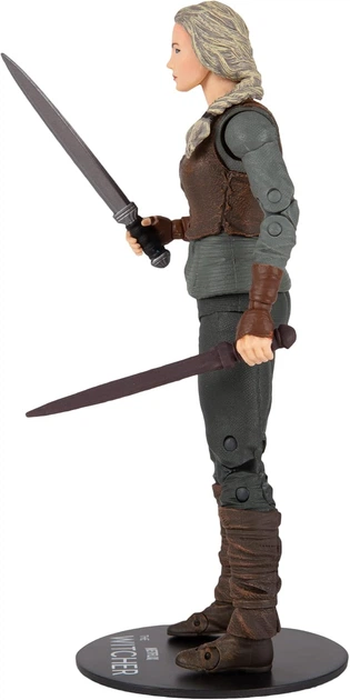 Фигурка Цири Ведьмак Геральт из Ривии Нетфликс Netflix The Witcher Ciri McFarlane 13808 - Фото 6 Фигурка Цири Ведьмак Геральт из Ривии Нетфликс Netflix The Witcher Ciri McFarlane 13808 - изображение 6
