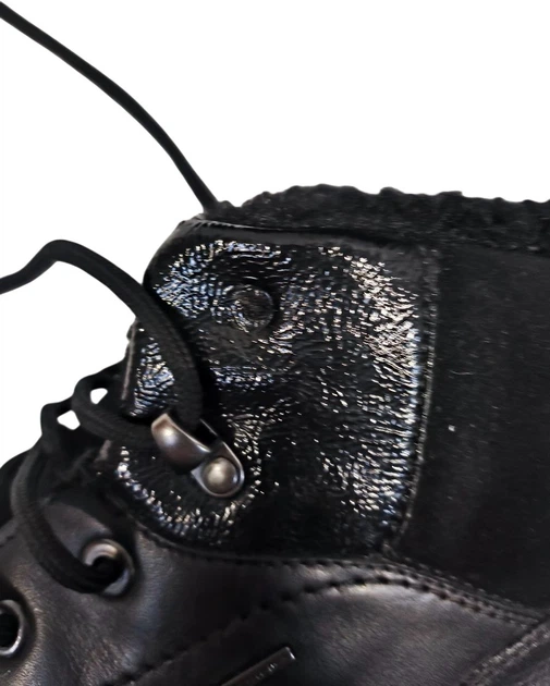 Zimowe trzewiki damskie ocieplane Geox D26UPA04346-C9999 41 Czarne (8050036783646) (955555906582547) - Outlet - obraz 2