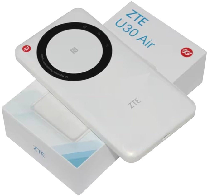 Бездротовий маршрутизатор ZTE U30 Air 5G Pocket WiFi White (6902176150616) - зображення 3