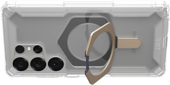 Панель UAG Plasma XTE Magnet для Samsung Galaxy S25 Ultra 5G Transparent/Silver (AW82-0ET) - зображення 5