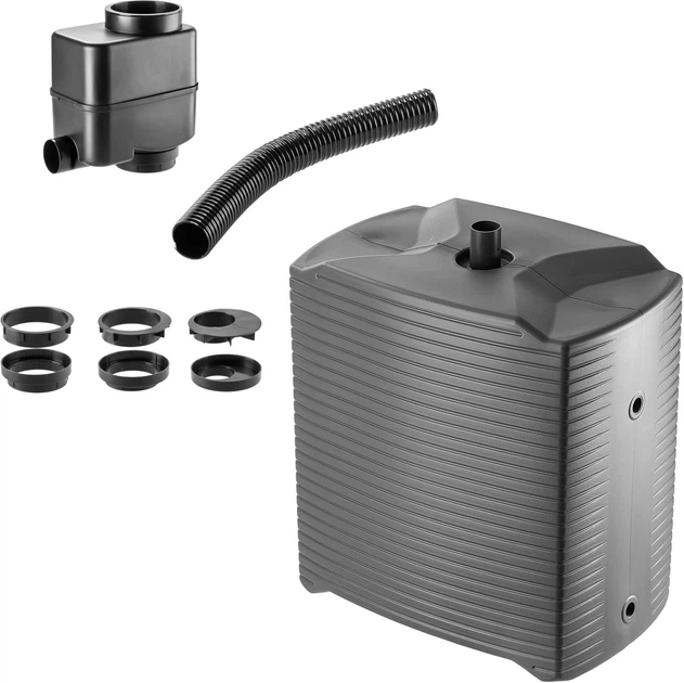 Zbiornik na deszczówkę z łapaczem Kadax Signa 125L Antracytowy - obraz 1