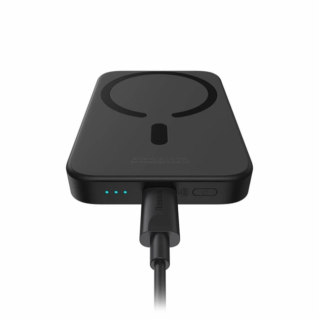 Зовнішній акумулятор (павербанк) Baseus Magnetic Mini 6000mAh 20W Black P10059002113-00 - изображение 5