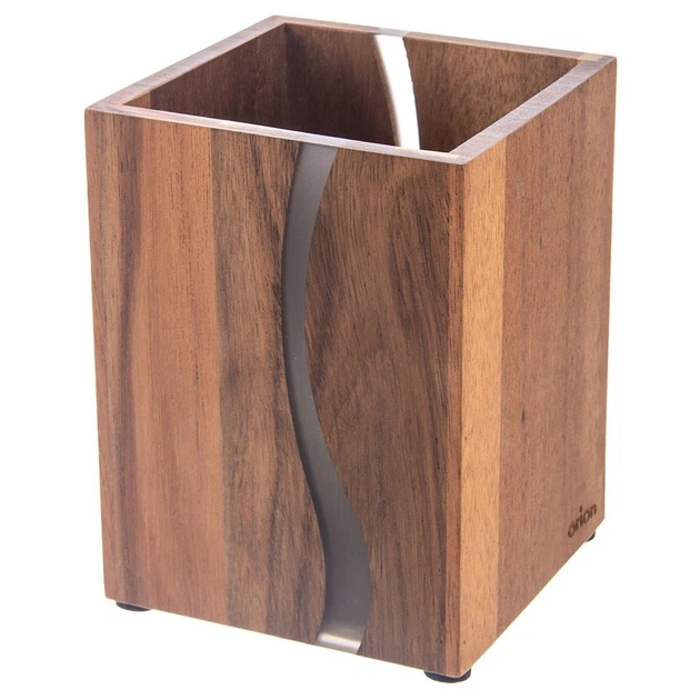 Blok na przybory kuchenne Orion RIVER Drewniany 10 x 10 x 13.5 cm (8592381195229) - obraz 3