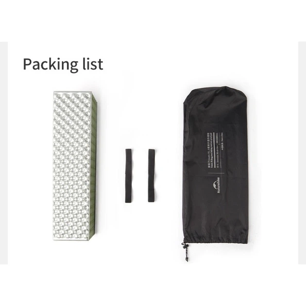 Килимок складаний подвійний Naturehike CNK2450WS044 Оливковий 200х120х1.8 см 770 г - Фото 3 Килимок складаний подвійний Naturehike CNK2450WS044 Оливковий 200х120х1.8 см 770 г - зображення 3
