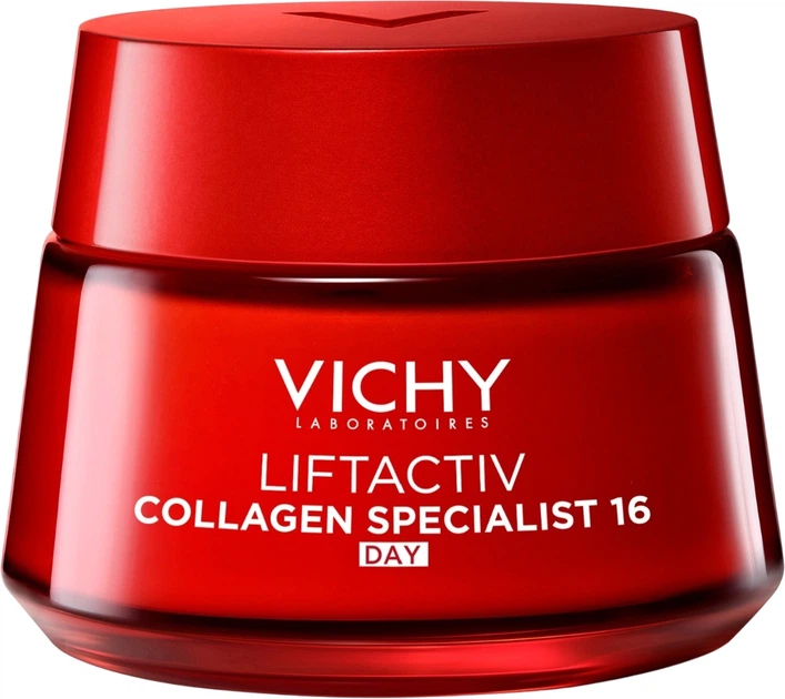 Набір для догляду за обличчям Vichy Liftactiv Collagen Specialist 16 Сироватка 30 мл + Крем для обличчя 50 мл (8431567701864) - зображення 3